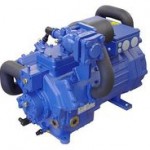 Two-stage refrigeration compressor / semi hermeticmax. 122.4 m³/h | HGZ series