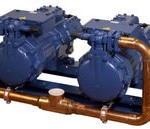 Tw refrigeration compressor in auger / semi hermeticmax. 2 x 183.60 m³/h | DHG series