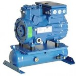 Semi hermetic refrigeration compressor / with tankmax. 122.4 m³/h | SHG series